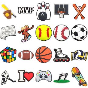 Fishing Sports Shoes Charms, Fishing Sports Shoes Charms for Men Boys Sport Shoes Charms Decoration for Birthday Gifts