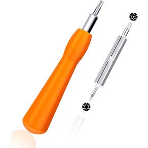 Single Precision Screwdriver Replacement, Double-Ended T6/T15 Torx Screwdriver Bit Set for PS3/4/5, Switch, Xbox, Wii, Laptop, MacBook, etc, to Repair, Clean, Replace Parts