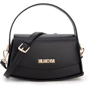 Milan Chiva Small Purses Cute Shoulder Bags for Women Top handle Hobo Bag with Magnetic Closure