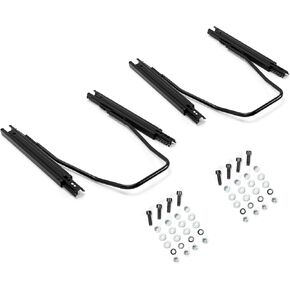 Kojem Universal Seat Sliders Seat Mounting Track, Dual Locking Rails Brackets Kit Compatible with NRG Sparco and Most Aftermarket Seats- 2 x Set of Sliders
