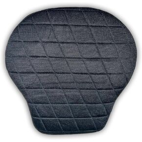 Motorcycle Gel pad Driver seat Cushion with Memory Foam, DNS100, Black