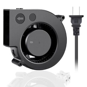 AC EC Powered 120mm x 32mm Radial Centrifugal Blower Fan 110V 115V 120V 220V 240V for Refrigerator Receiver DVR Xbox Modem AV Cabinet Cooling