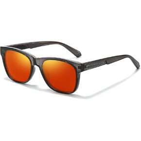 LVIOE Polarized Square Sunglasses for Women Men Trendy Oversized Shades with UV400 Protection Reduce Glare Sun Glasses LS7517