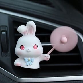 Car Air Fresheners,Cute Little Windmill Rotating Automotive Air Outlet Vent Fan,Cartoon Resin Car Perfume Diffuser,Effective Car Odor Eliminator,Funny Car Accessories Interior Ornament Creative Gifts