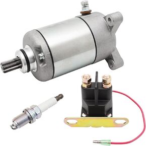 Starter Motor Relay Spark Kit for Polaris Sportsman 500 400 335 Scrambler Magnum Ranger 500 425 Trail Boss Magnum 330 325