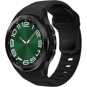 kytuwy Bands Compatible for Galaxy Watch 6 Band/Galaxy Watch 5 Band 44mm 40mm, Rugged No Gap Band for Galaxy Watch 6 Classic Bands 47mm 43mm, Silicone Sport Strap for Samsung Galaxy Watch 5 Pro 45mm