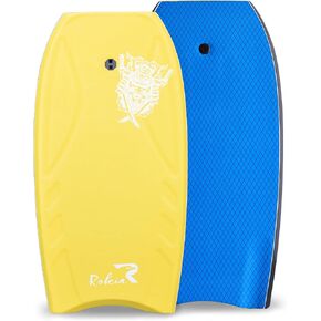 Bodyboard 42 Inch Premium EPP Core Body Board for Beach with Durable XPE cover Reinforced Reticular Structure Board Great Surfing for Teens and Adult Include Leash