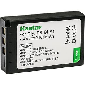 Kastar BLS1 Battery 3-Pack Replacement for Olympus BLS-1 PS-BLS1 Battery, BCS-1 PS-BCS1 Charger, E-400, E-410, E-420, E-450, E-600, E-620, E-P1, E-P2, E-P3, E-PL1, E-PL1s, E-PL3, E-PM1 Camera