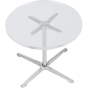 1:12 Dollhouse Round Table,Miniature Round Table Mini Dining Table Dollhouse Furniture Accessories