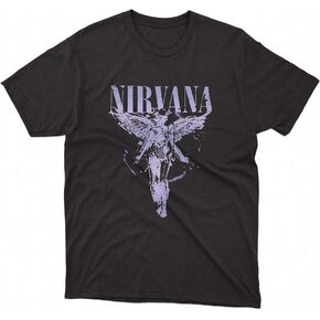 Nirvana™ in Utero Angel Splatter T-Shirt - by Nirvana™ Splatter (US, Alpha