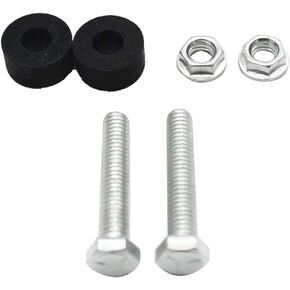 Hood Adjuster Bumper Stopper Kit Car Engine Hood Adjustment Rubber Bumpers Stoppers Bolts Nuts Kit by GSKMOTOR Fit for Chevy Camaro Firebird Chevelle El Camino Impala Malibu 1468F(2 Pack)