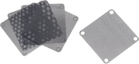 uxcell PC Dust Fan Screen with Screws for Cooling Dustproof Case Cover PVC 50mm 5pcs in Saudi Arabia