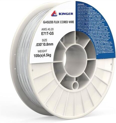 .035 Flux Core Mig Welding Wire, Mild Steel E71T-GS, 2-Pound Spool, Pack of 2 in Saudi Arabia