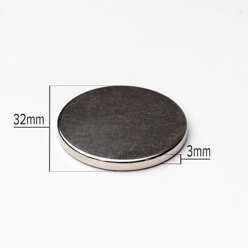 8Pc Super Strong Neodymium Magnet 1.26" x 1/8" Discs, The World’s Strongest & Most Powerful Rare Earth Magnets by Applied Magnets in Saudi Arabia