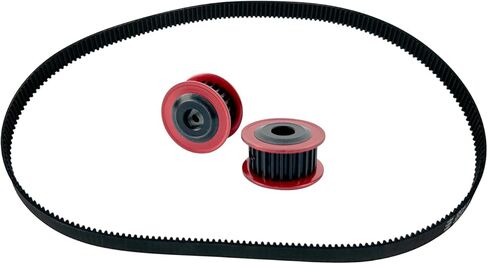 تتكون مجموعة العجلات المتزامنة ذات المحور Z المزدوج المخصصة لترقية الطابعة ثلاثية الأبعاد Ender 3 S1 من 25 سنًا وقطر 28 مم وفتحة 8 مم وحزام مزامنة محيطي 10 مم in Kuwait