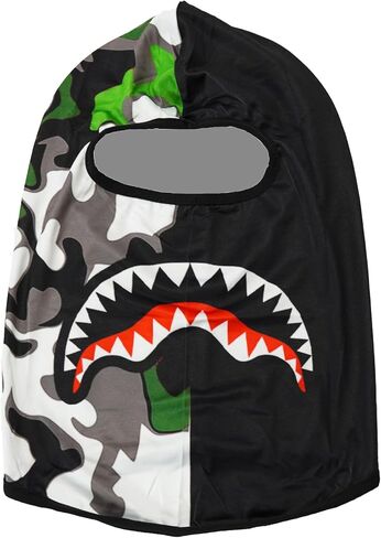 GCBALACLAVA Shark Mouth Camo Trending Balaclava ski mask UV winter Ski Masks Wind Proof Winter Premium Yeat Shiesty Mask in Saudi Arabia
