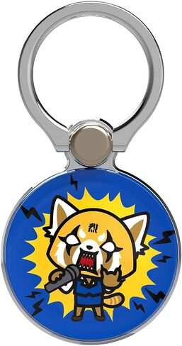 iFace x Sanrio Licensed Series Universal Smartphone Ring Holder Accessory - Cute Stick-On Phone Attachment for iPhone, Samsung Galaxy, etc. - Gudetama (Face) in Saudi Arabia