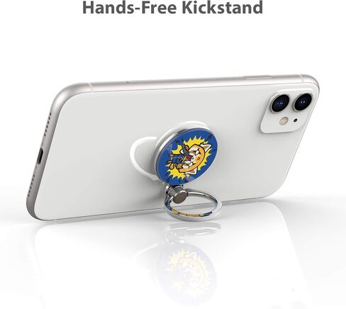 iFace x Sanrio Licensed Series Universal Smartphone Ring Holder Accessory - Cute Stick-On Phone Attachment for iPhone, Samsung Galaxy, etc. - Gudetama (Face) in Saudi Arabia