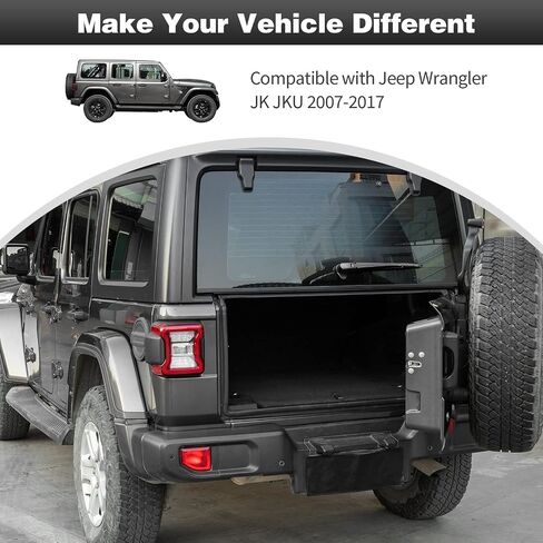 CheroCar Windshield Wiper Blades Trim Cover,Front Rear Window Wiper Arm Blade Kit Exterior Decoration Accessories Compatible with Jeep Wrangler JL JLU & Gladiator JT 2018-2022,Carbon Fiber in Saudi Arabia
