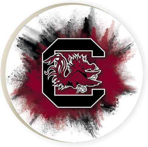 Ohio State University Color Splash 2.75 x 2.75 Ceramic Car Coasters Pack of 2 in Saudi Arabia