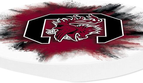 Ohio State University Color Splash 2.75 x 2.75 Ceramic Car Coasters Pack of 2 in Saudi Arabia
