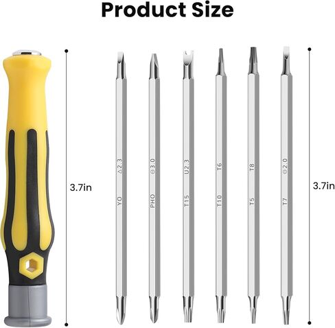 مجموعة مفكات براغي، مجموعة أدوات إصلاح متعددة الوظائف 12 في 1 للاستخدام المنزلي، مجموعة مفكات براغي متعددة القطع (فيليبس، مشقوقة، توركس، مربعة، مفك صواميل) أدوات إصلاح خارجية ويومية in Kuwait
