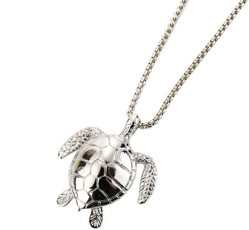Vintage Turtle Choker Necklace Punk Goth Tortoise Animal Pendant Necklace for Women Girls Hip Hop Jewelry Gifts in Saudi Arabia