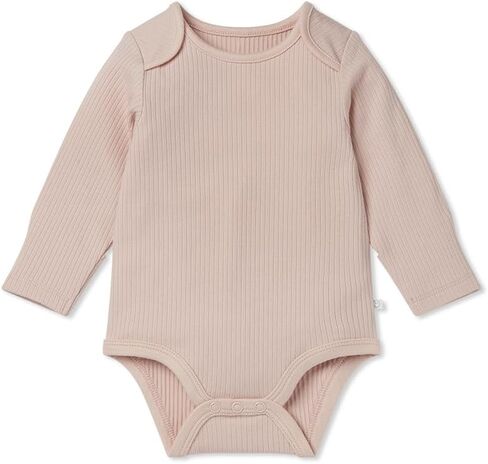 بدلة قطعة واحدة بأكمام طويلة للجنسين من MORI Baby مع رقبة على شكل ظرف - رومبير كاجوال مريح مناسب للأطفال للأولاد والبنات in Kuwait