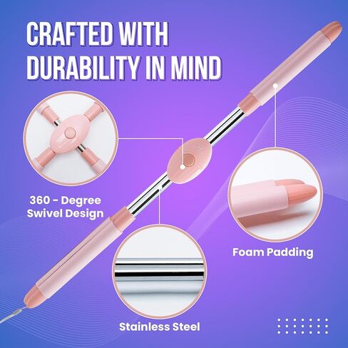 Back Straightener Posture Corrector Device - Hunchback Corrector with Carry Bag for Easy Portability - Comfort-Padded Yoga Stick - Posture Corrector for Men, Women, and Kids. in Saudi Arabia