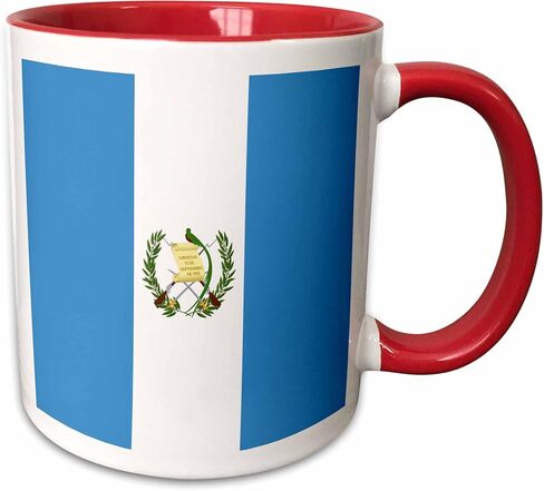 3dRose Flag of Guatemala Mug, 11 oz, Ceramic in Saudi Arabia
