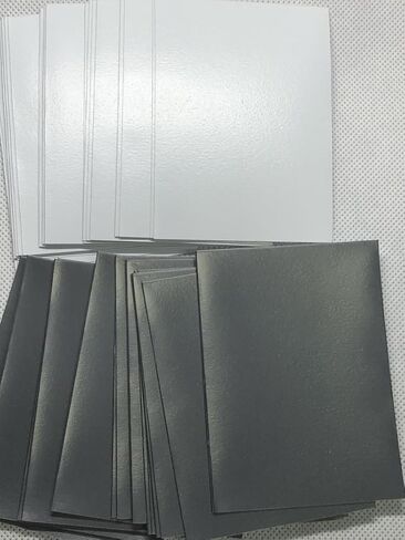 أكمام بطاقات غير لامعة من Whiteblack لـ MTG، 600 قطعة من أكمام البطاقات القياسية الملائمة تمامًا لبطاقات التداول الرياضية وبطاقات البيسبول TCG Magic، حامي البطاقة للصور الصغيرة، خلط قوي ولطيف in Kuwait