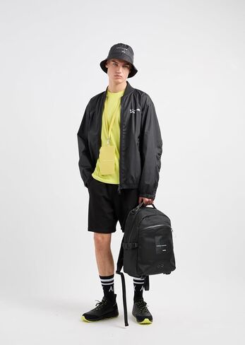 A｜X ARMANI EXCHANGE Men's Regular Fit Limited Edition Armani Exchange X Mix Mag Patch Logo Tee in Saudi Arabia