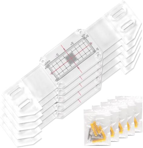 Crack Monitoring Record, Plus Tell Tale Corner Crack Monitor for The Standard Crack and Corner Tell Tale Record (10PCS) in Saudi Arabia