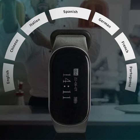 نظام الاتصال اللاسلكي Retekess TD155، نظام نادل ترحيل المطبخ، نطاق واسع، 5 أجهزة استقبال للساعات، 1 زر اتصال بـ 5 مفاتيح للمطعم، المطبخ، العيادة، المصنع in Saudi Arabia