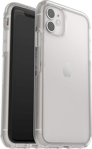 حافظة OtterBox SYMMETRY CLEAR SERIES لهاتف iPhone 11 - وحدة واحدة يتم شحنها في كيس بولي، مثالية لعملاء الأعمال - شفاف in Saudi Arabia