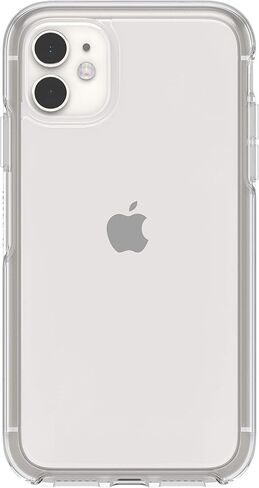 حافظة OtterBox SYMMETRY CLEAR SERIES لهاتف iPhone 11 - وحدة واحدة يتم شحنها في كيس بولي، مثالية لعملاء الأعمال - شفاف in Saudi Arabia