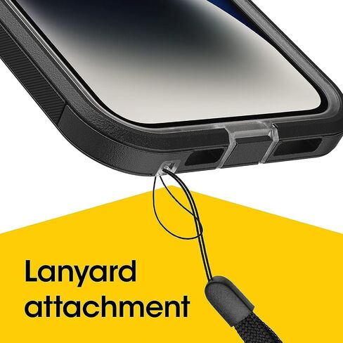 حافظة بدون شاشة من سلسلة OtterBox Defender XT مع Magsafe لهاتف iPhone 14 Plus (NOT 14/Pro/Pro Max) عبوة غير مخصصة للبيع بالتجزئة - أسود in Kuwait