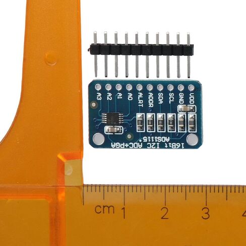 وحدة ADC 3 قطعة 4 قناة عالية الدقة 16 بايت ADS1115 وحدة I2C IIC لوحة تطوير ملحوم مسبقًا وحدة لوحة تطوير ADC in Kuwait