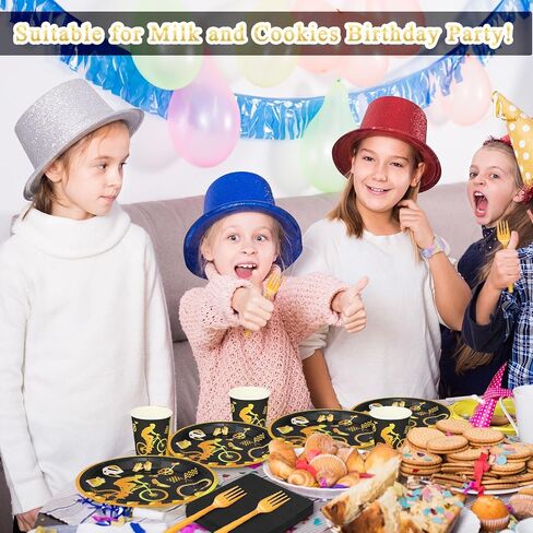 Zubebe 120 Pcs Dirt Bike Birthday Party Supplies for 24 Guests Include 24 Pcs Disposable 7'' and 9'' Paper Bike Birthday Party Plates, Napkins, Cups, Forks for Bike Sports Themed Party Decorations in Saudi Arabia