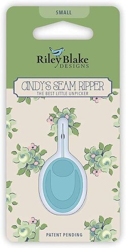 Cindy's Seam Ripper - صغير، أزرق مائي من Riley Blake Designs (ST-22220) in Saudi Arabia