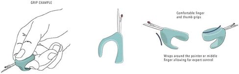 Cindy's Seam Ripper - صغير، أزرق مائي من Riley Blake Designs (ST-22220) in Saudi Arabia