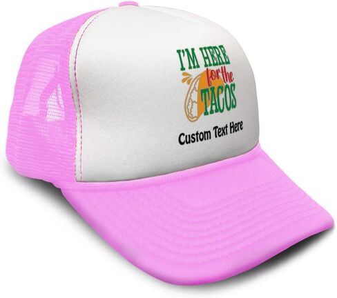 قبعة سائق الشاحنة Speedy Pros I'm Here for The Tacos Snapback للرجال والنساء in Kuwait