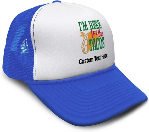 قبعة سائق الشاحنة Speedy Pros I'm Here for The Tacos Snapback للرجال والنساء in Kuwait