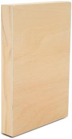 Square Wood Canvas 8 x 8 x 3/4-inch, Pack of 4 Unfinished Wood Frames, Blank Wood Signs for Crafts & Home Decor, by Woodpeckers in Saudi Arabia