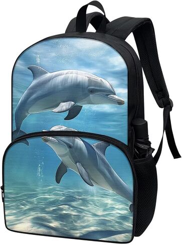 School Western Backpack Lightweight Aztec Horse Sunflower Schoolbag Travel Camp Outdoor Daypack in Saudi Arabia