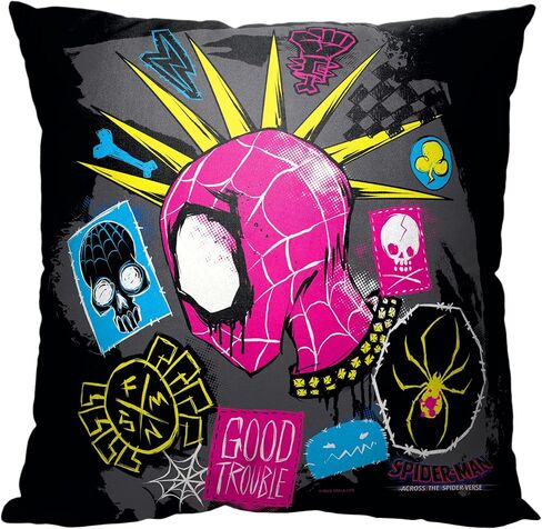 Northwest Spider-Man Pillow, 18" x 18", Glitchy Gwen in Kuwait