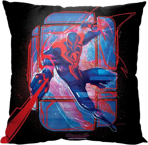 Northwest Spider-Man Pillow, 18" x 18", Glitchy Gwen in Kuwait