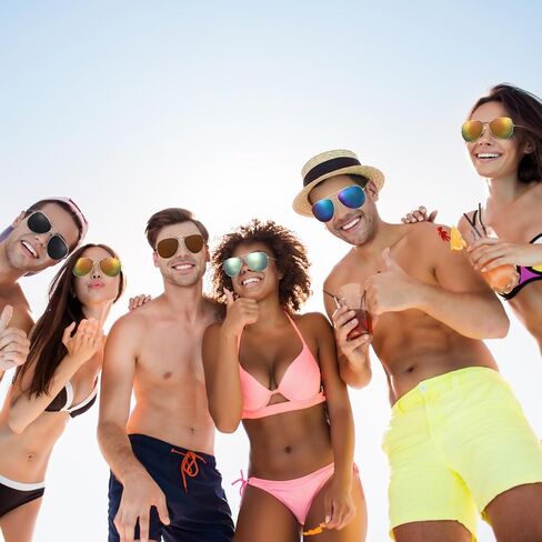 36 Pairs Classic Sunglasses for Men Women Driving Sun Glasses Lightweight for UV Protection Fishing Shopping Travel in Saudi Arabia