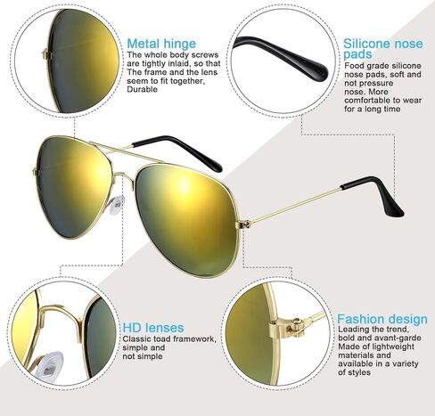 36 Pairs Classic Sunglasses for Men Women Driving Sun Glasses Lightweight for UV Protection Fishing Shopping Travel in Saudi Arabia