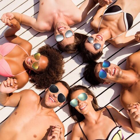 36 Pairs Classic Sunglasses for Men Women Driving Sun Glasses Lightweight for UV Protection Fishing Shopping Travel in Saudi Arabia